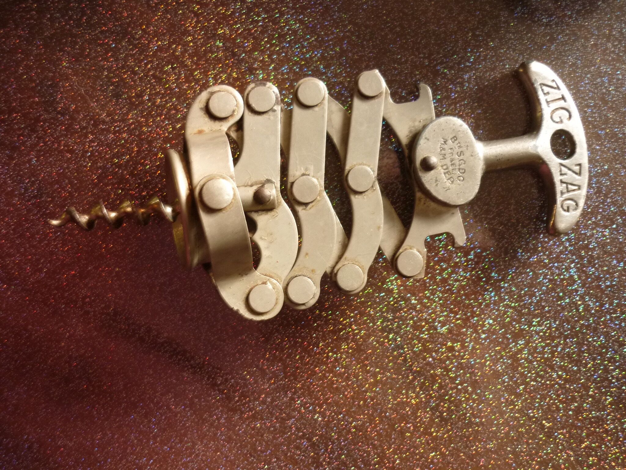 1950s ZIG ZAG corkscrew