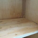 Re-enchanted Art Deco wardrobe in beige.