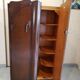 Wardrobe Art Deco English from the 40s