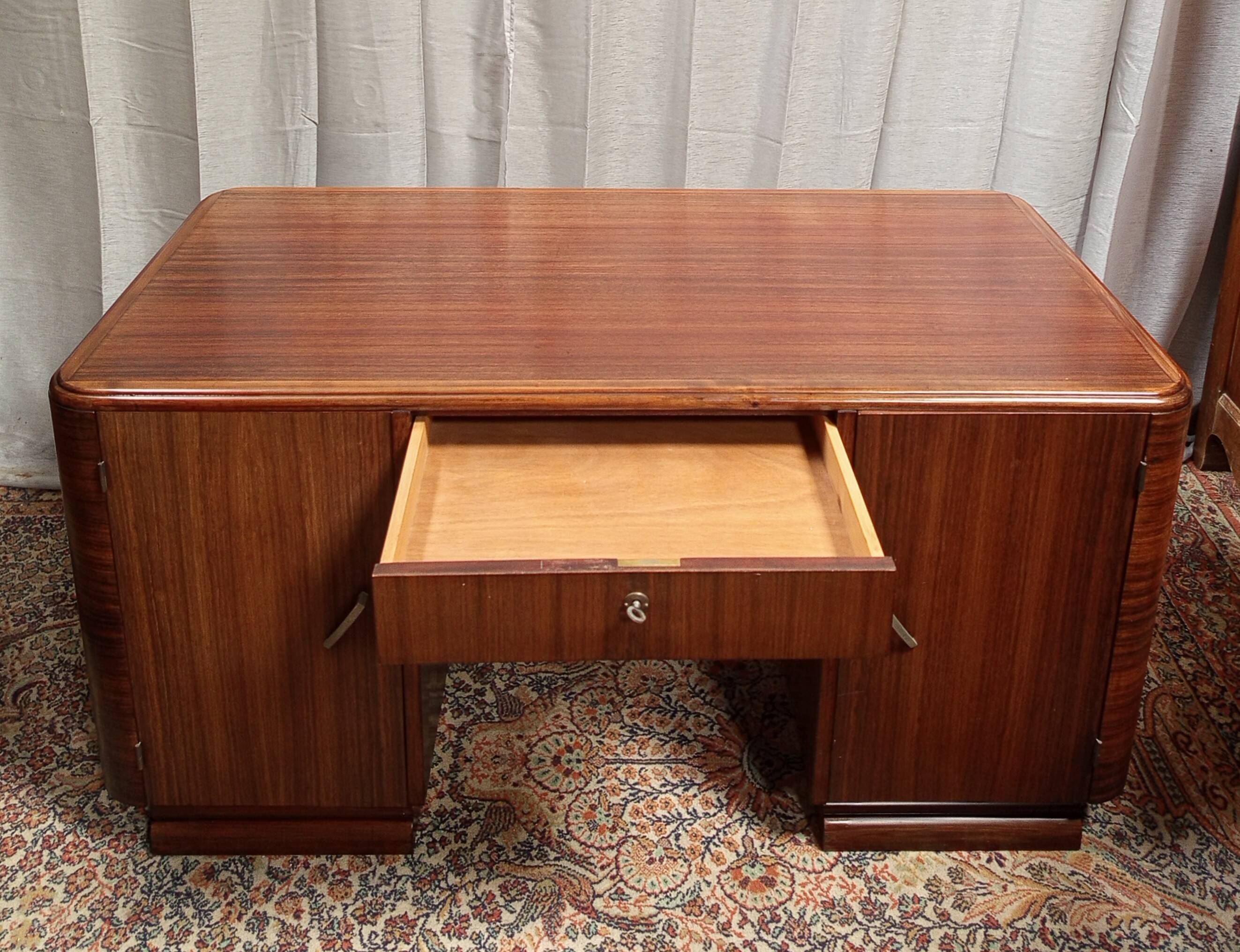 Bureau Art Déco en palissandre