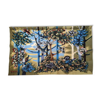 Tapestry the forest of Robert debiève