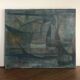 Paysage marin cubiste