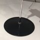 Adjustable lamp in black lacquered metal and chrome France 70s