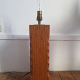 Wooden lamp foot