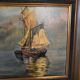 Oil on marine canvas