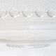 Beaded glass dish