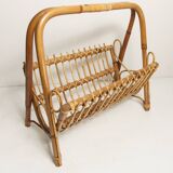 Bamboo magazine rack 1960