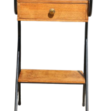 dark bedside table 1960