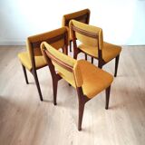 Vintage set of 4 dining chairs by Parisi – MiM Roma