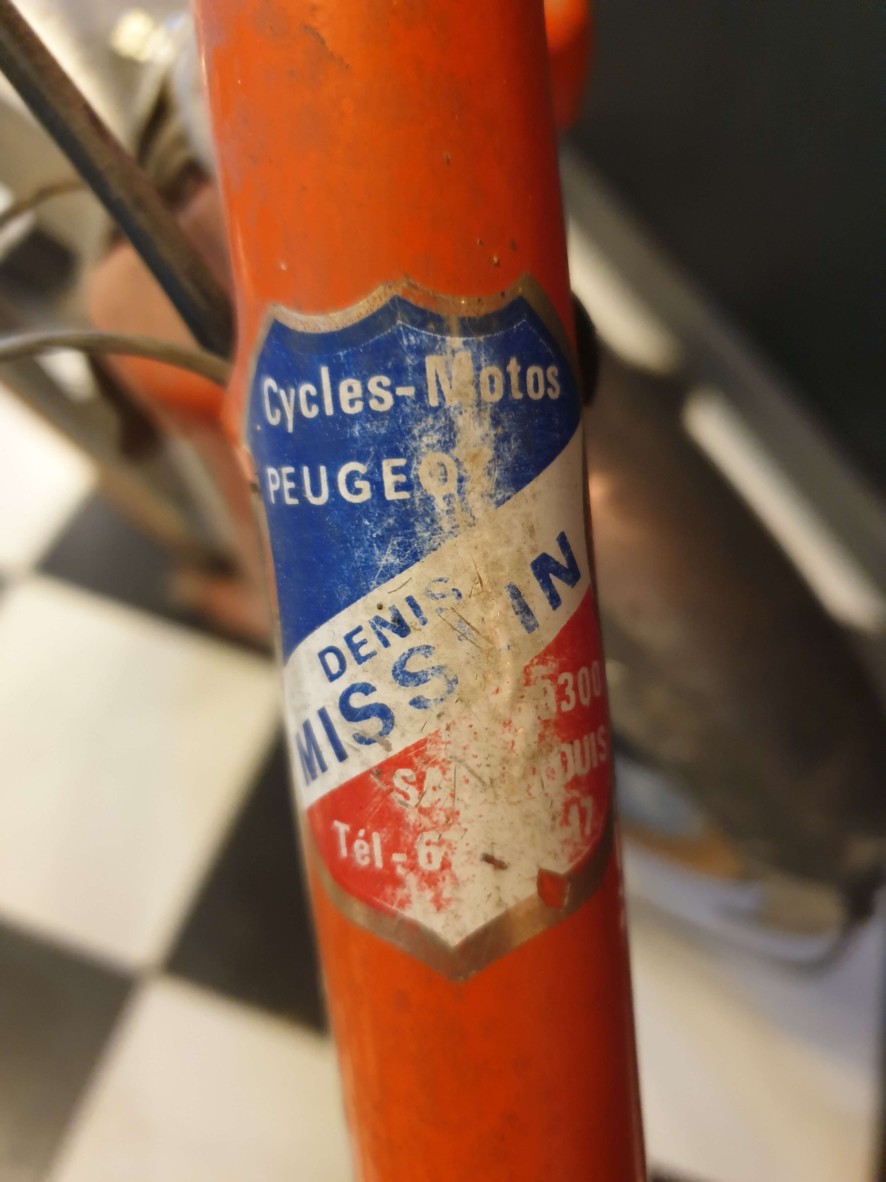 Peugeot folding bike