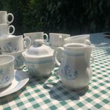 Service à café en porcelaine