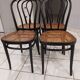 Suite of 4 Bistro chairs canned by ZPM for Thonet vintage 1950
