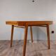 Table extensible en ronce de noyer, Vintage Tchèque 1960s