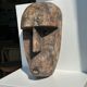 Large Timor mask in patinated wood H:50cm (1)