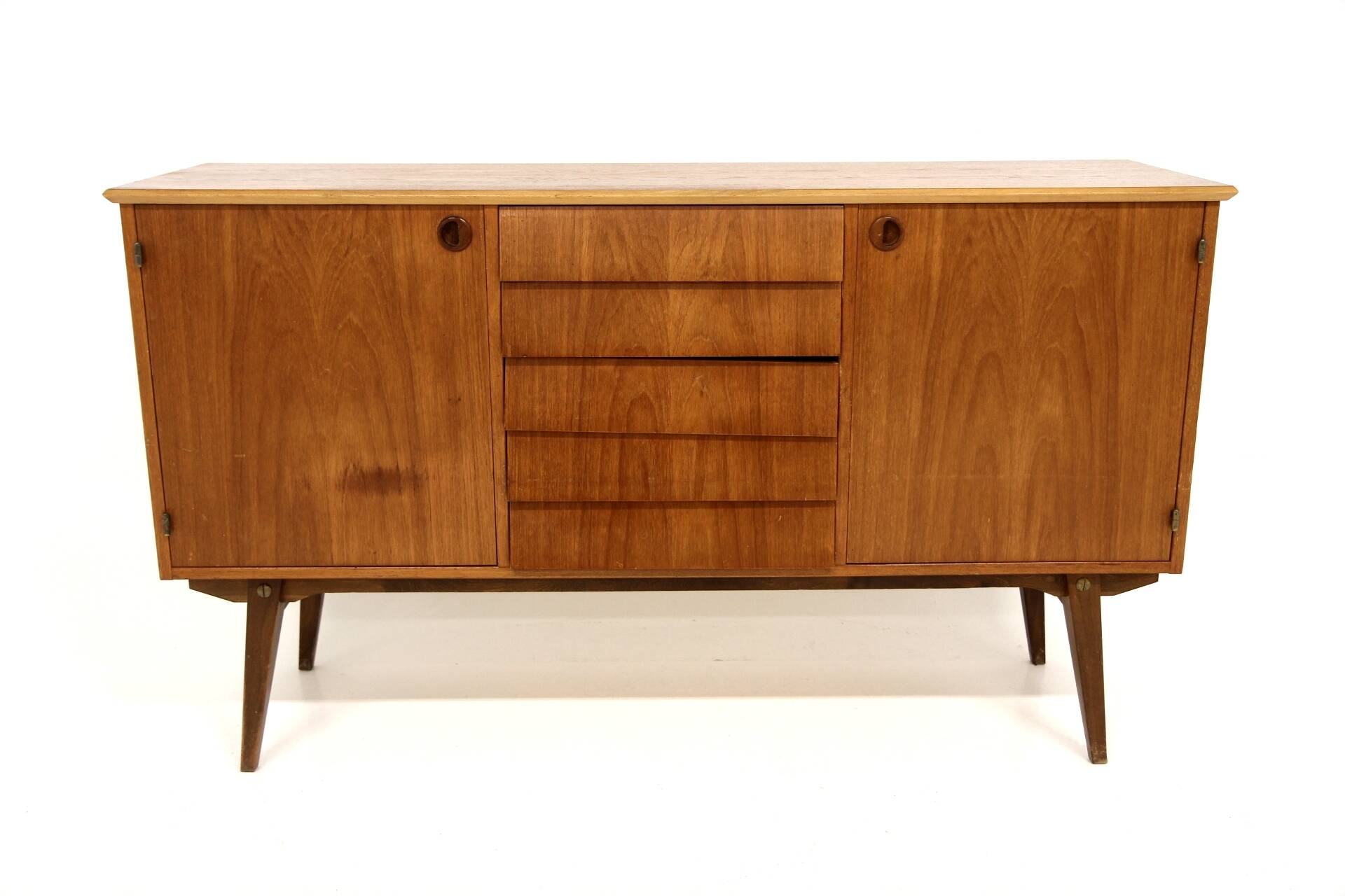 Scandinavian teak sideboard, Sweden, 1950.