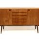 Scandinavian teak sideboard, Sweden, 1950.