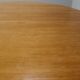 Scandinavian solid pine extendable dining table