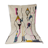 Handmade moroccan berber carpet 293 x 187 cm