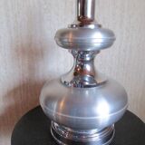 Living room lamp, High, aluminum and stainless steel