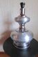Lampe de salon, Haute, aluminium et inox
