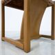 Mid-Century Modern Set of 12 Wood and Leather Chairs, Italy, 1950s