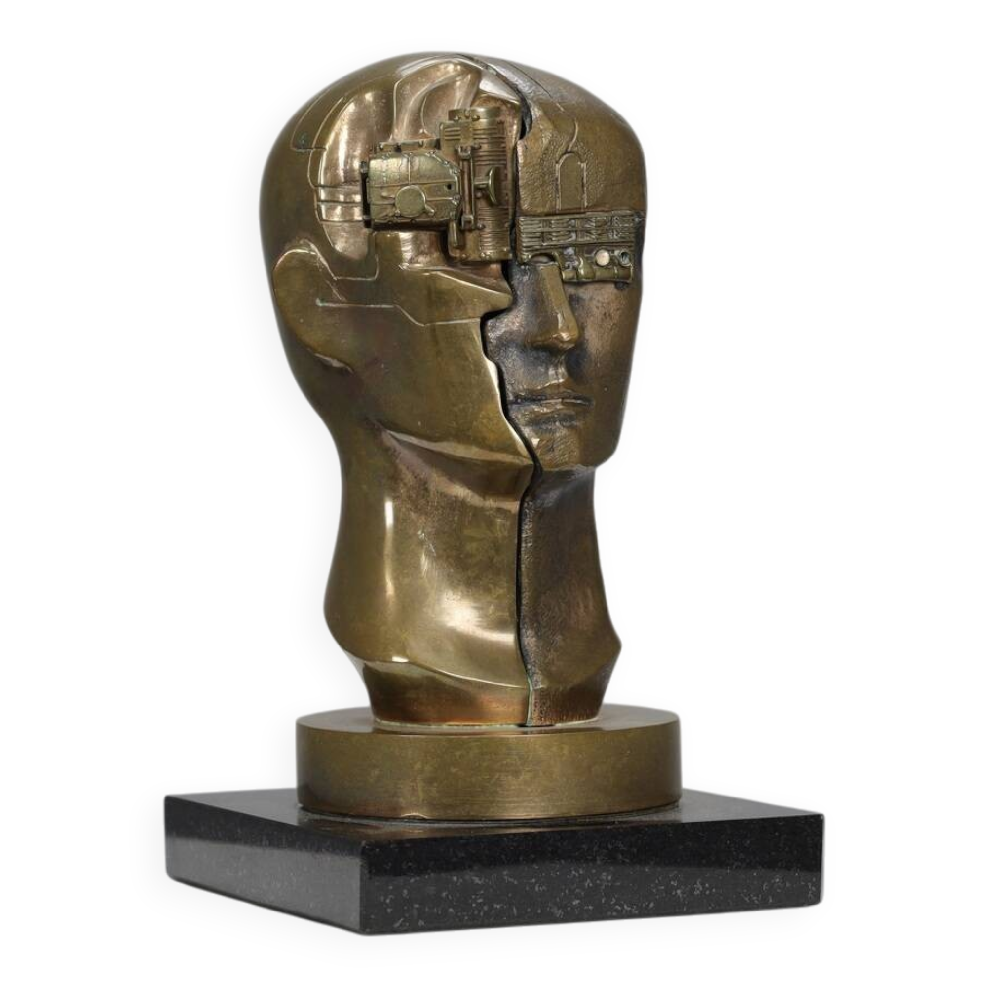 Sculpture "Homo Decessor" by Raf Verjans