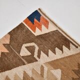 Large Multicolor Vintage Kilim Rug, 296x393Cm