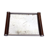 Plateau art déco miroir