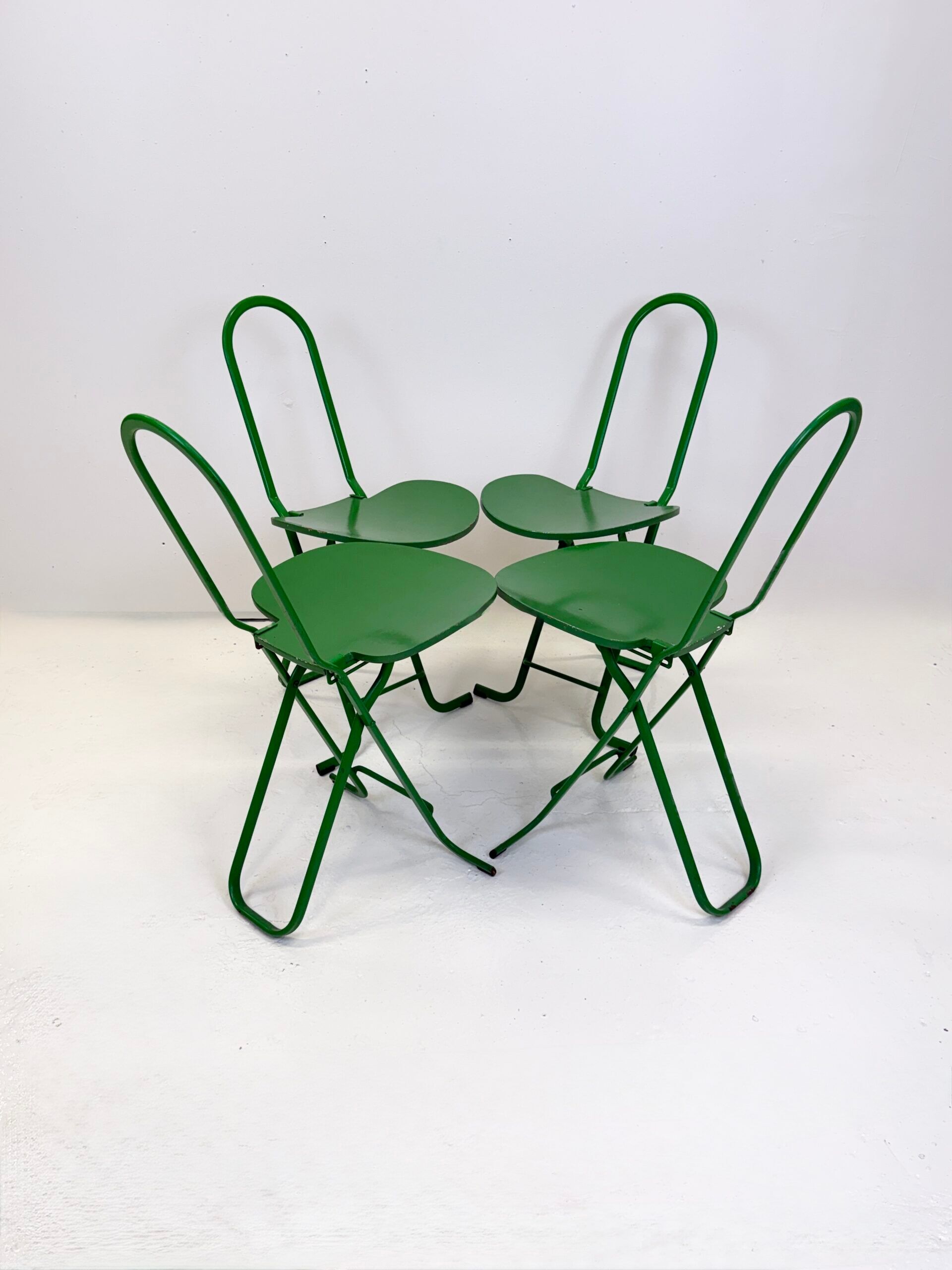 Set of 4 "Dafne" chairs by Gastone Rinaldi, 1970s