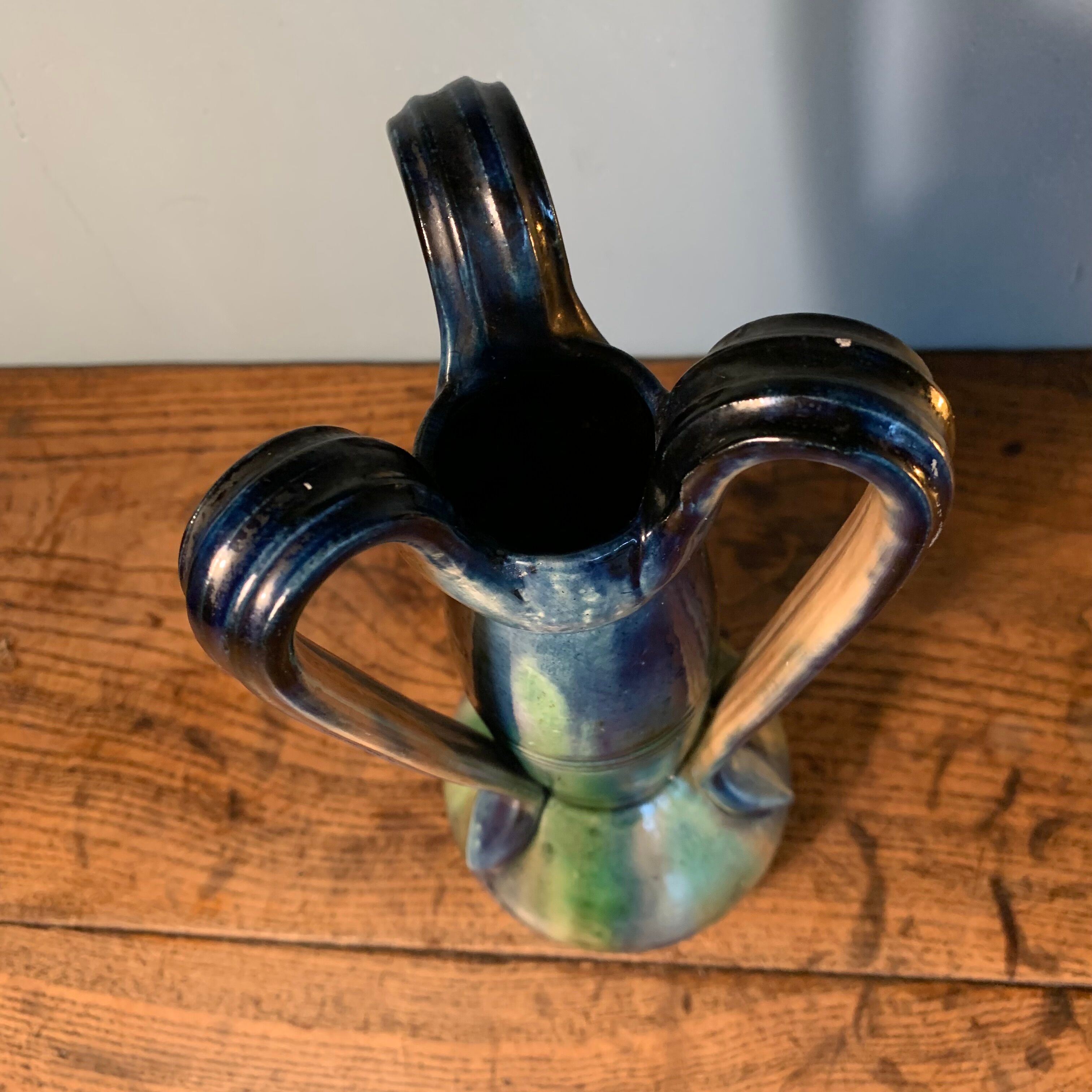 Art Nouveau vase Faience Thulin