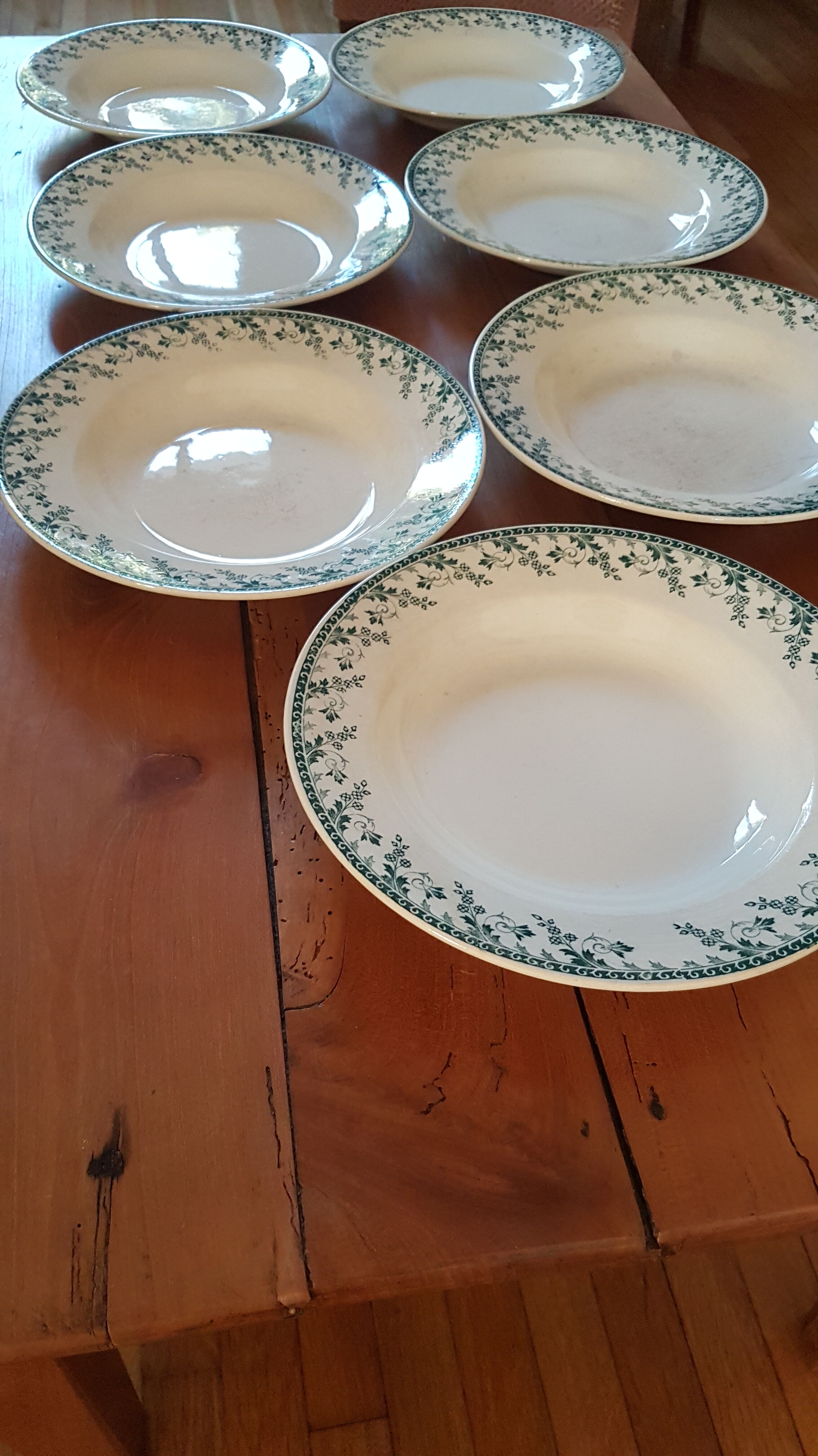 7 Terre de fer hollow plates