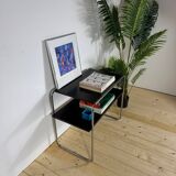 Bauhaus coffee table with two levels by Marcel Breuer for Thonet