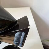 Black coffee cups designed by Pierre Casenove Studio Salins, Memphis style