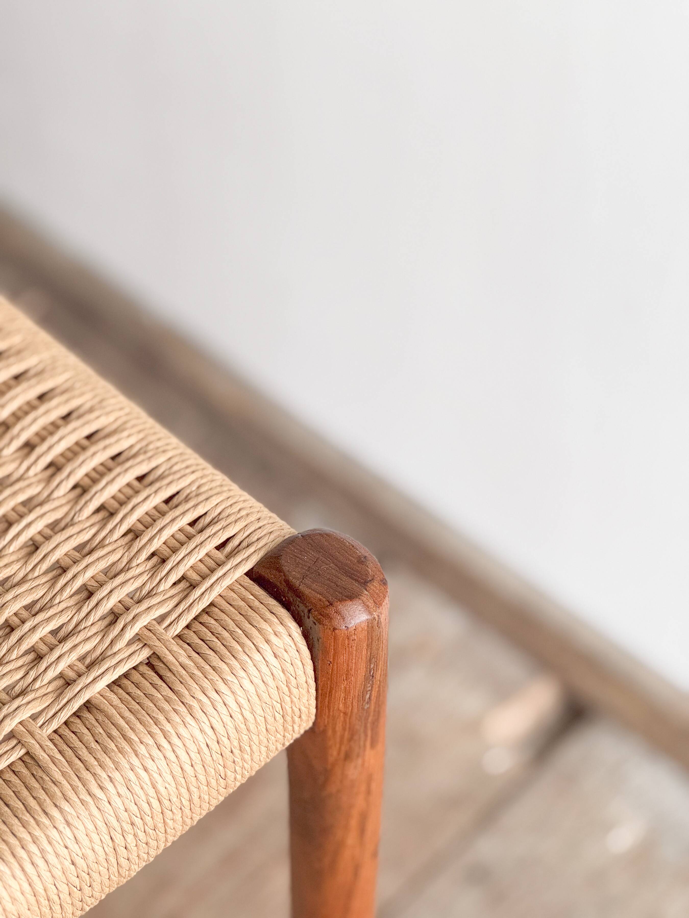 Chaises danoises en teck Mid-Century par Niels O. Møller # 77, set de 6