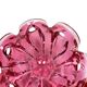 Bol en verre rose Chřibská, Josef Hospodka, Bohême vintage, années 1960