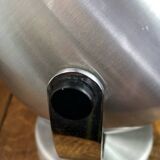 Eye Ball brushed aluminium Space Age lamp or wall light