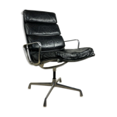 Fauteuil Softpad EA 216 de Charles et Ray Eames édité par Herman Miller, années 1960