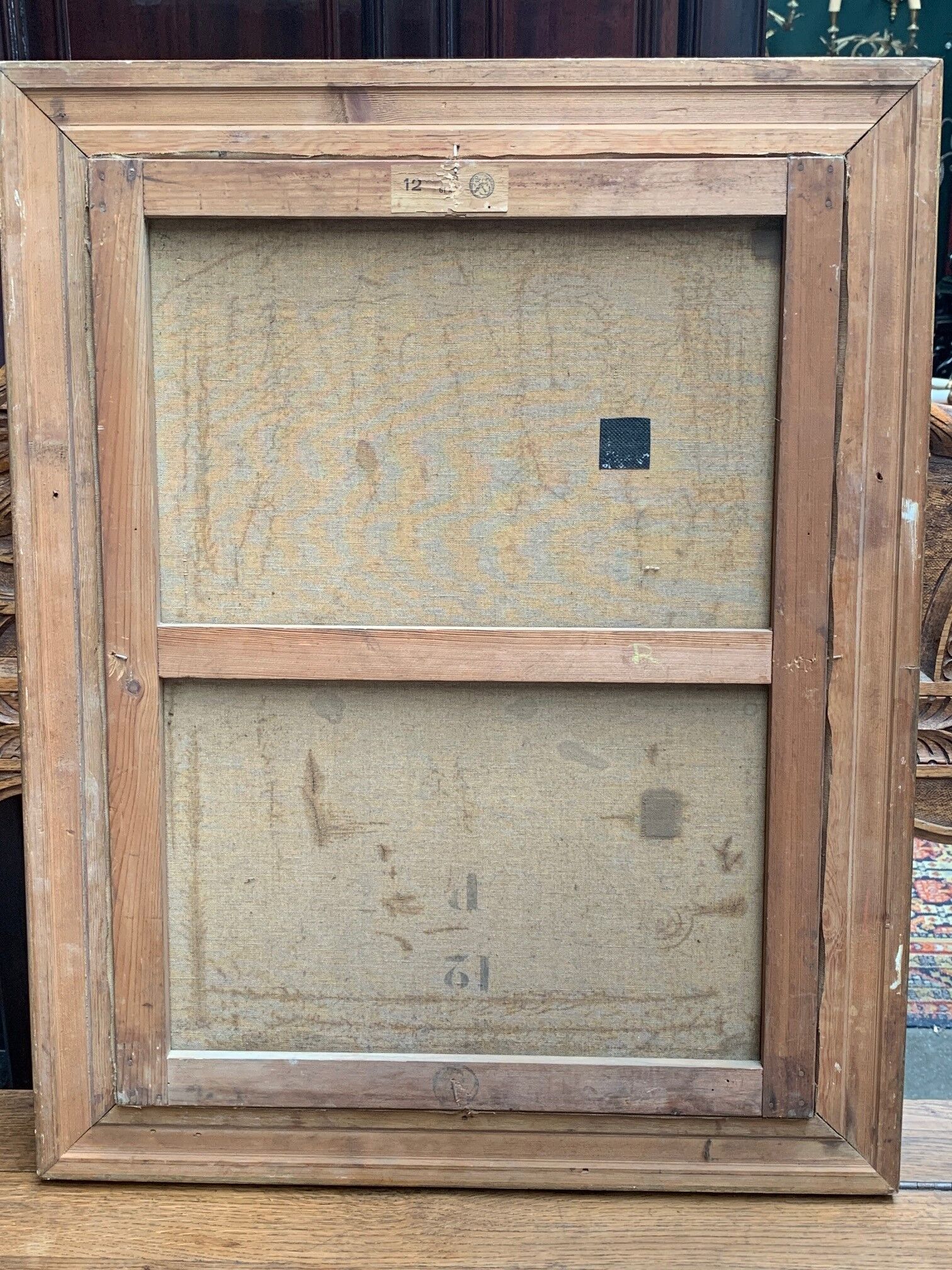 Tableau "Scène Romantique"- Fin du 19ème siècle