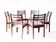 6 teak chairs from Meredew furniture, vintage Scandinavian 1960s.