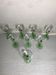 Series of 8 wine glasses