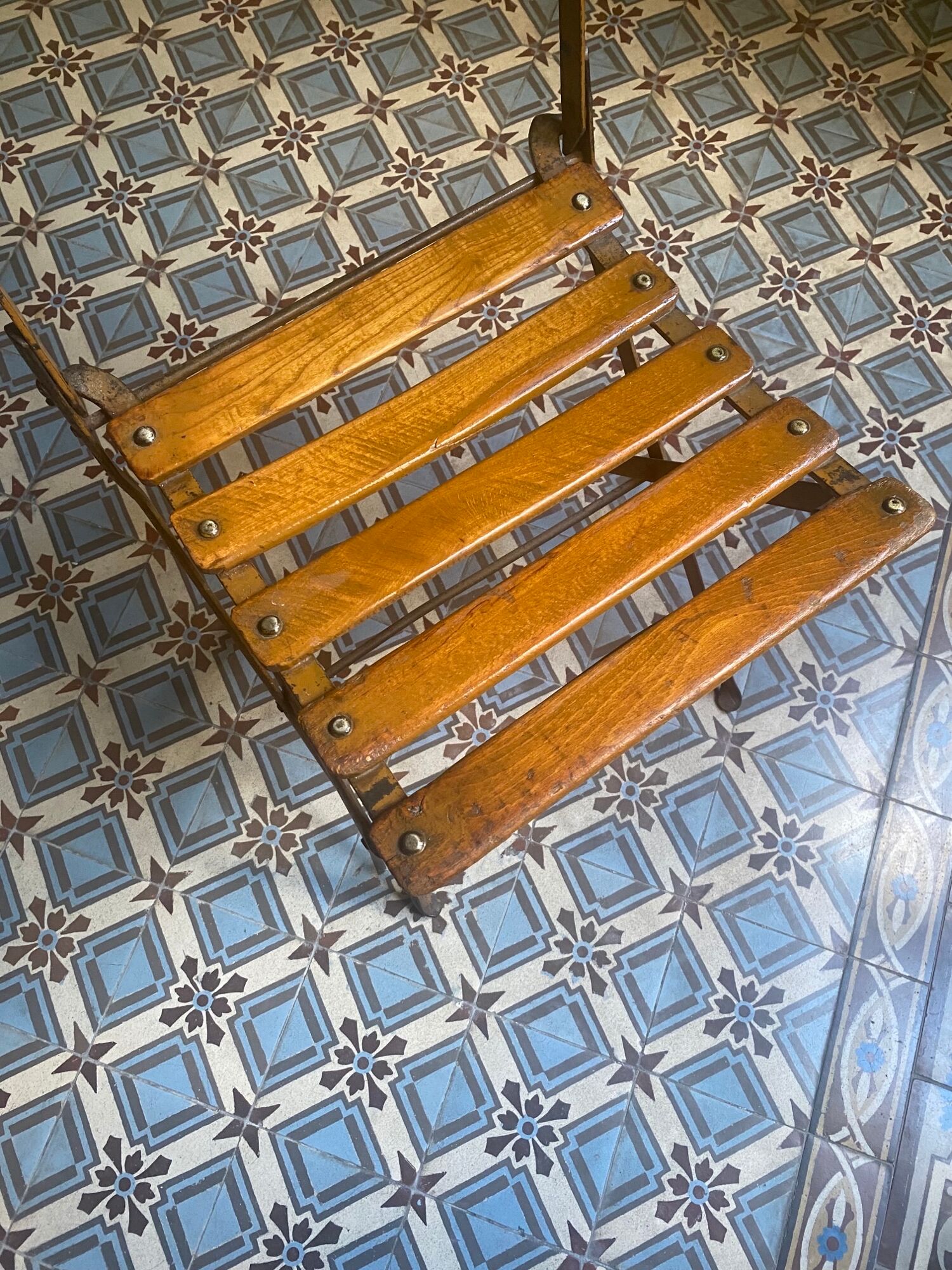 Antique garden chair