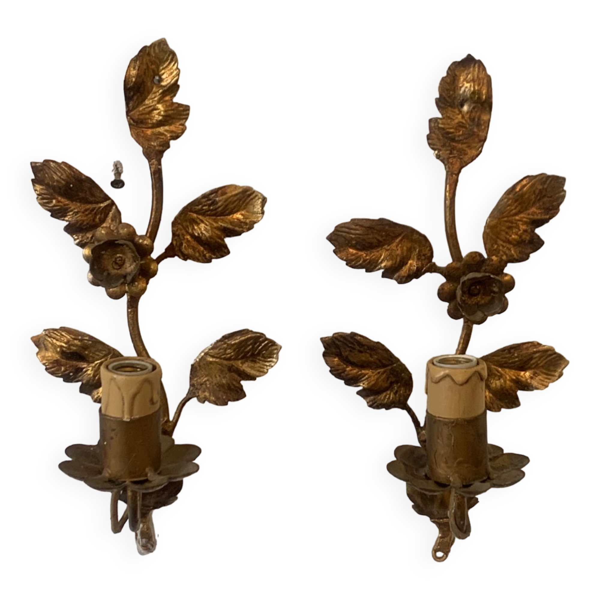 Pair of wall lamps