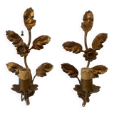 Pair of wall lamps
