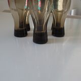 7 lemonade soda glasses year 70