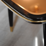 Art deco mirror coffe table