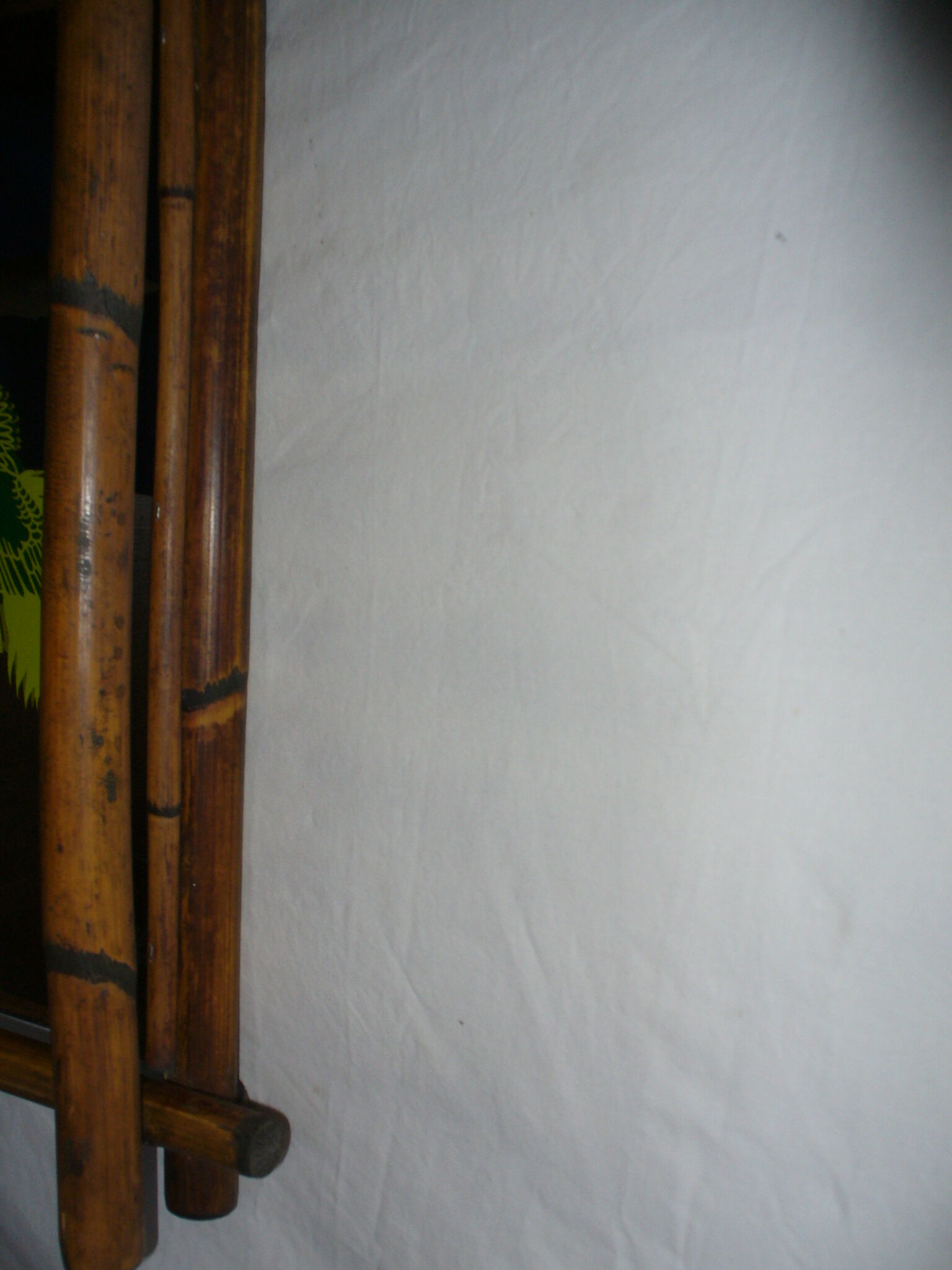 Bamboo mirror from the 40s - 50s