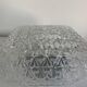Chisled glass ceiling light