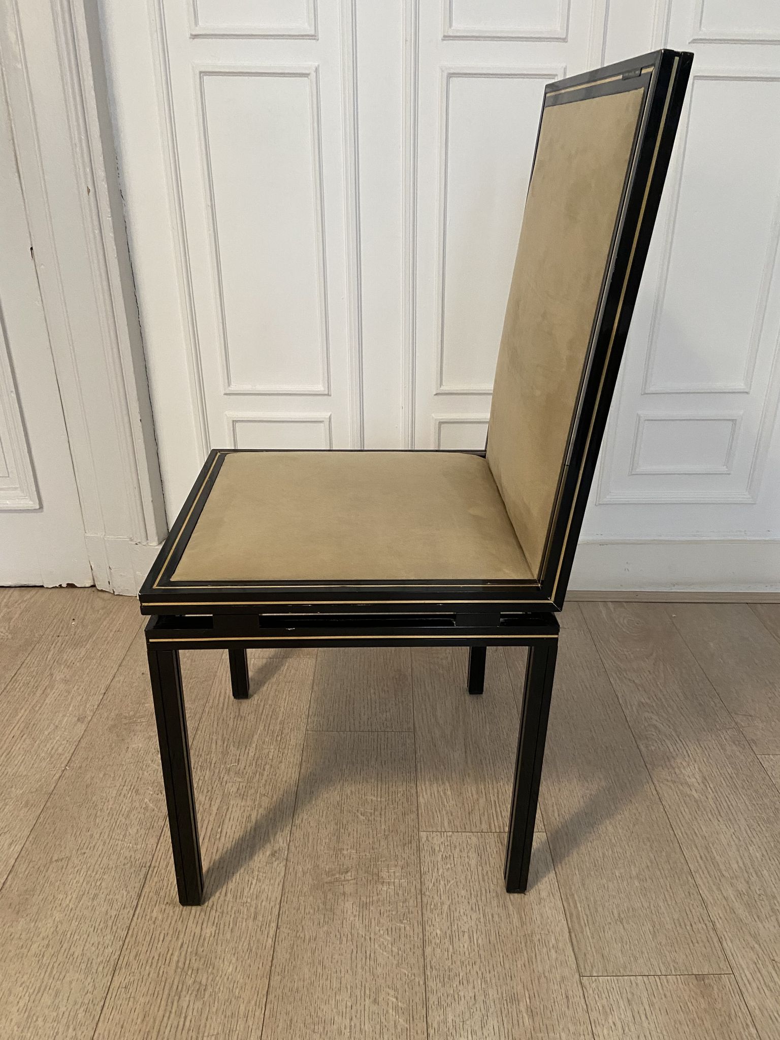 6 chairs Pierre Vandel, Paris, 1970s