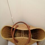 Basket stuffed all in rattan