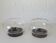 Set of 2 Vintage Space Age Stye Sconces Copper Flush Mount Lights 1980's
